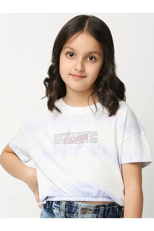 Pepe Jeans Girls Typography Printed Pure Cotton T-shirt