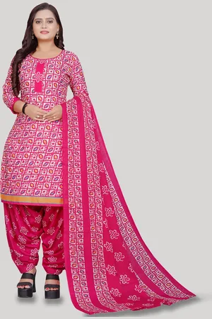 Rajnandini Geometric Printed Unstitched Dress Material