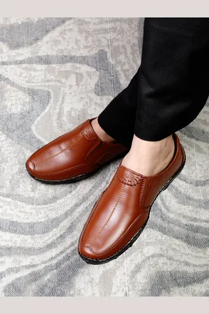 MUTAQINOTI Men Leather Loafers