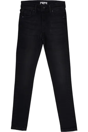 Pepe Jeans Girls Skinny Fit Mid-Rise Light Fade Stretchable Jeans
