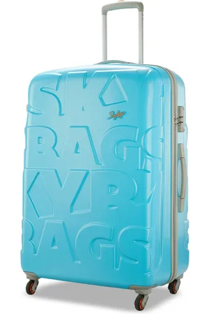 SKYBAGS Oscar Hard Strolley 55 Cm 360° Cabin Suitcase - 21 inch Lite  Turquoise - Price in India | Flipkart.com