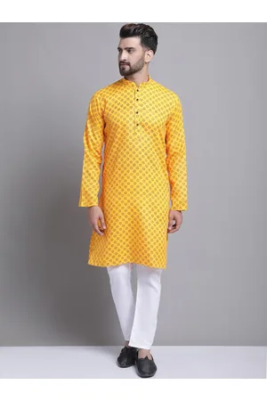 Armaan Ethnic Ethnic Motifs Printed Mandarin Collar Kurta with Pyjamas