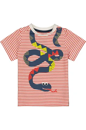 Mothercare Boys Striped Cotton T-shirt
