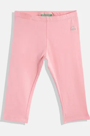 Benetton Girls Ankle Length Leggings