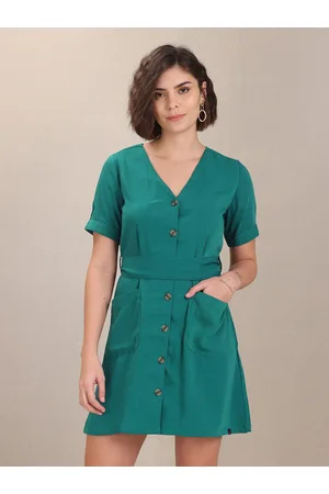 Ralph Lauren U S Polo Assn Women Blue A-Line Mini Dress