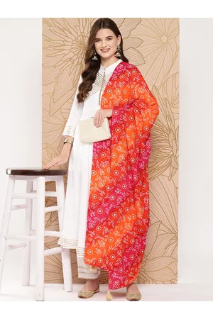 Khushal K Women Yoke Design Empire Kurta with Palazzos & With Dupatta