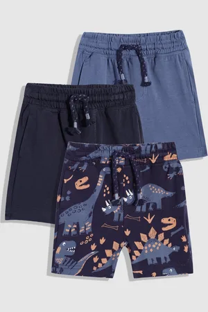 Mothercare Boys Pack of 3 Pure Cotton Shorts