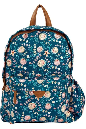 TEAL Women Printed Light Weight Medium Back Pack