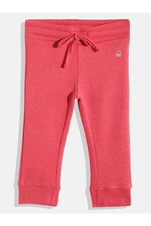Benetton Boys Brand Logo Detail Regular Fit Joggers