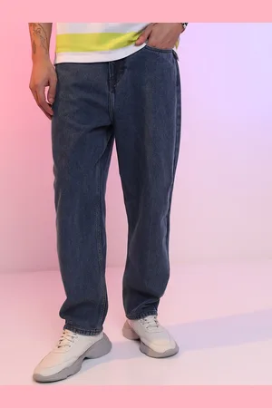 Highlander Men Loose Fit Drop Crotch Jeans