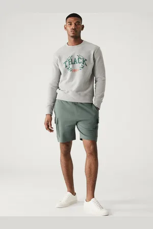 Marks & Spencer Men Mid-Rise Regular Shorts