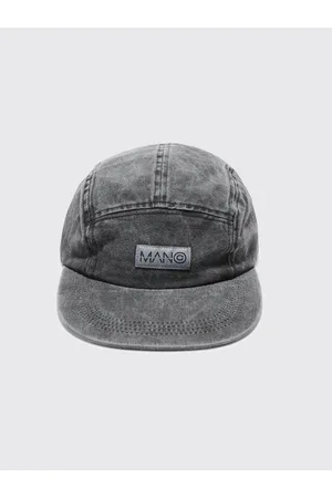 Boohoo Washed Effect Cotton 5-Panel Baseball Cap