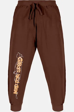 KiddoPanti Boys Pure Cotton Mid-Rise Joggers