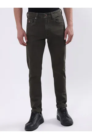 ICONIC Men Slim Fit Highly Distressed Jeans