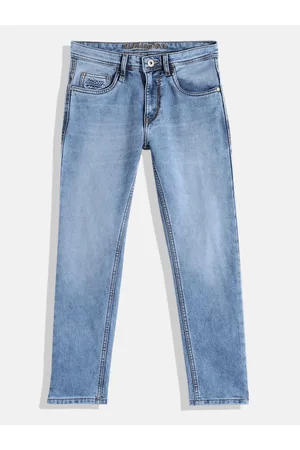 Roadster Boys Slim Fit Light Fade Jeans