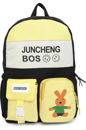 Kids On Board Unisex Kids Graphic Printed Backpack
