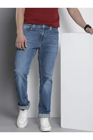 Tommy Hilfiger Men Straight Fit Light Fade Stretchable Jeans