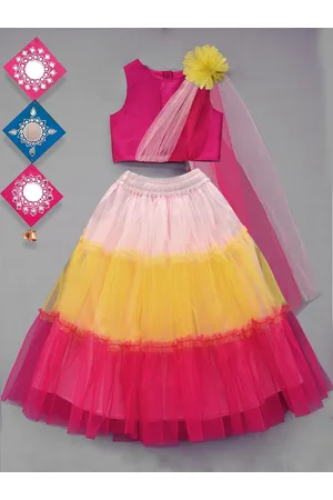 A.T.U.N. Girls Ready to Wear Lehenga & Blouse With Dupatta