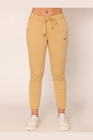 Bonjour Women Ankle Length Slim Fit Cotton Joggers
