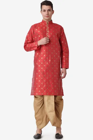 Royal Kurta Ethnic Motifs Printed Regular Kurta with Dhoti Pants