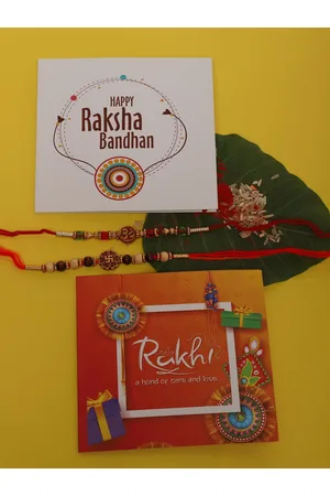 Anouk Set Of 2 Beaded Rakhi