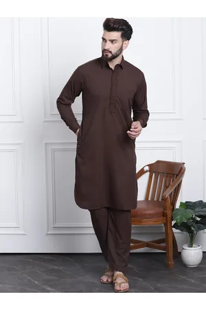 SOJANYA Embroidered Regular Pure Cotton Kurta with Salwar