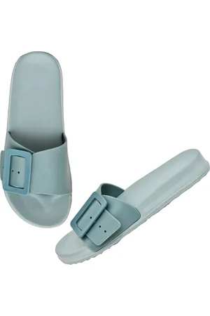 Kraasa Women Buckle Detail Sliders