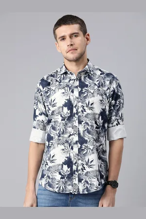 DEZANO Men Comfort Floral Printed Casual Shirt