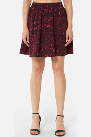 ALL WAYS YOU Animal Printed A-Line Skirts