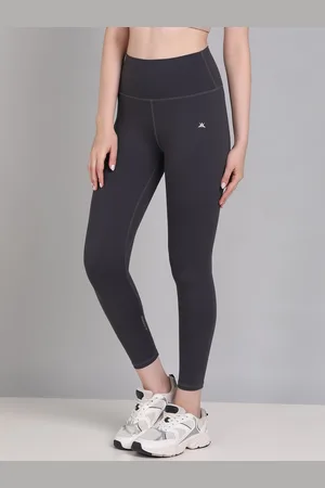 Kobo Women High Waist Ankle Length Anti Slip Seamless Rapid-Dry Tights