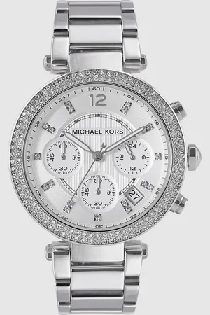 Michael Kors Women Off-White Analogue Watch MK5353