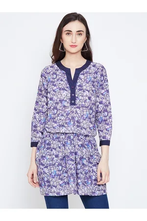 Oxolloxo Women Multicoloured Printed Tunic