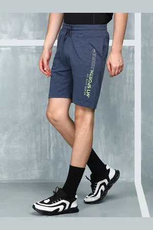 Metronaut Men Regular Fit Mid-Rise Typography Printed Shorts