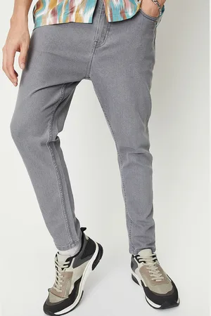 Max Collection Men Clean Look Mid-Rise Cotton Jeans