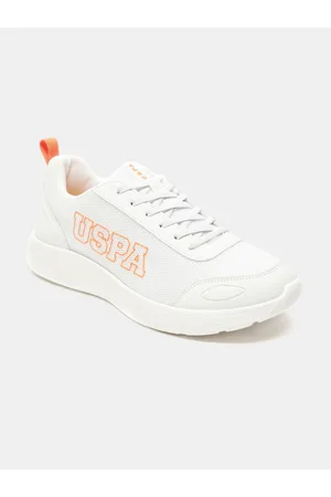 U.S. Polo Assn. Men Off White Arill Walking Shoes