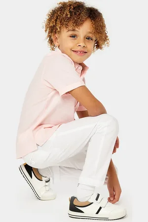 Mothercare Boys Clean Look Mid-Rise Regular Fit Pure Cotton Stretchable Jeans