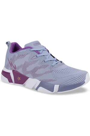 Campus Women Grey Mesh Running Shoes