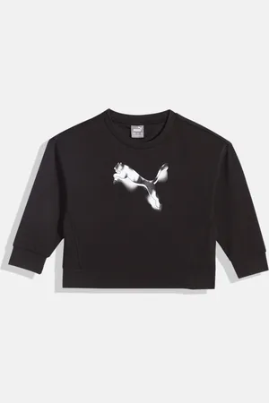 PUMA Girls Printed Modern Sweatshirt