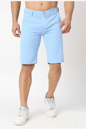 HERE&NOW Men Mid Rise Slim Fit Chino Shorts