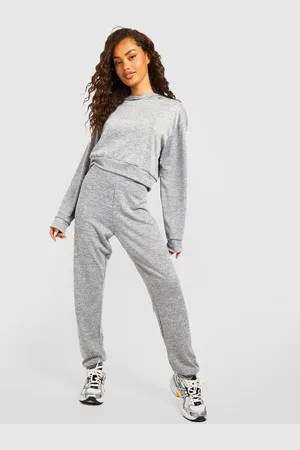 Boohoo Hooded Sweatshirt With Joggers
