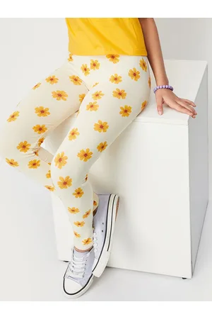 Max Collection Girls Printed Ankle Length Leggings