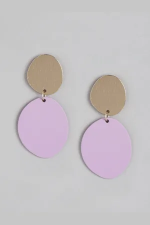 Forever New Gold-Plated Geometric Drop Earrings