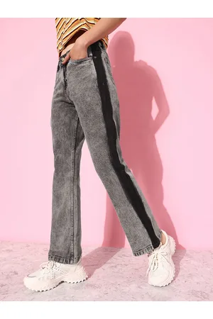 Kook N Keech Women Bootcut Heavy Fade Stretchable Jeans
