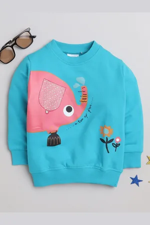 BUMZEE Boys Graphic Printed Cotton Sweatshirt
