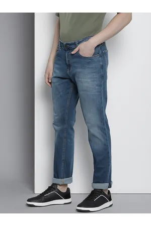 Tommy Hilfiger Men Ryan Regular Straight Fit Light Fade Stretchable Casual Jeans