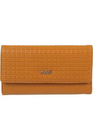 All Things Mochi Women Checked Two Fold Wallet