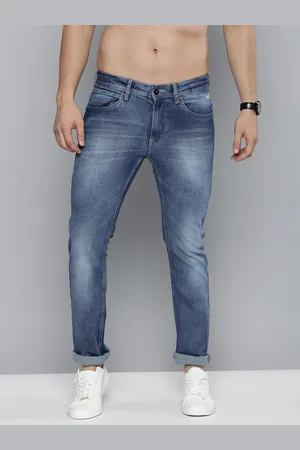 Flying Machine Men Slim Fit Heavy Fade Stretchable Jeans