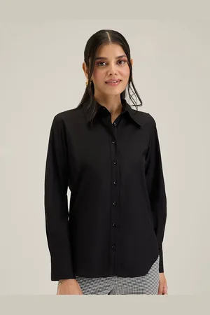 20Dresses Comfort Spread Collar Pure Cotton Formal Shirt