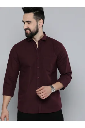Mast & Harbour Men Regular Fit Opaque Casual Shirt