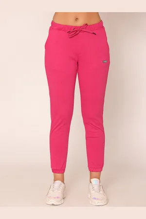 Bonjour Women Ankle Length Slim Fit Cotton Joggers